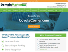 Tablet Screenshot of coyotecorner.com